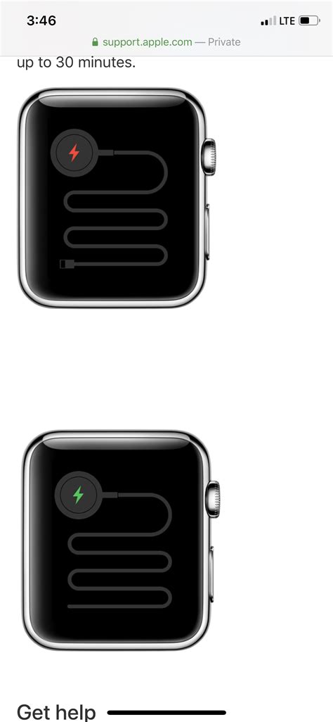 apple watch charger problems